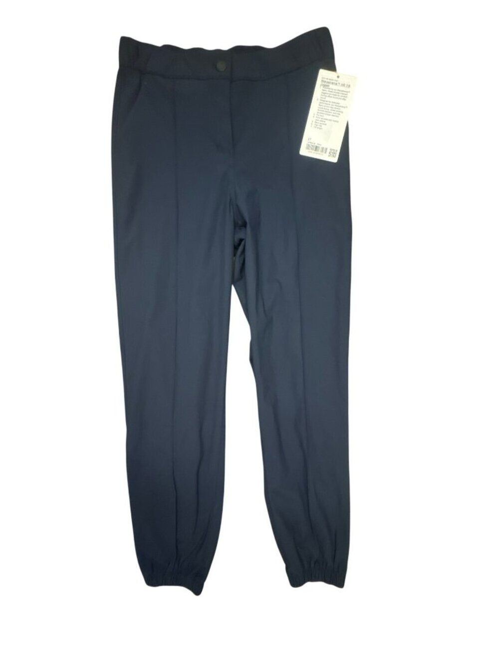 Lululemon Warpstreme HR 7/8 Jogger Navy Blue Size 27 fits 2 4 NWT Travel Commute